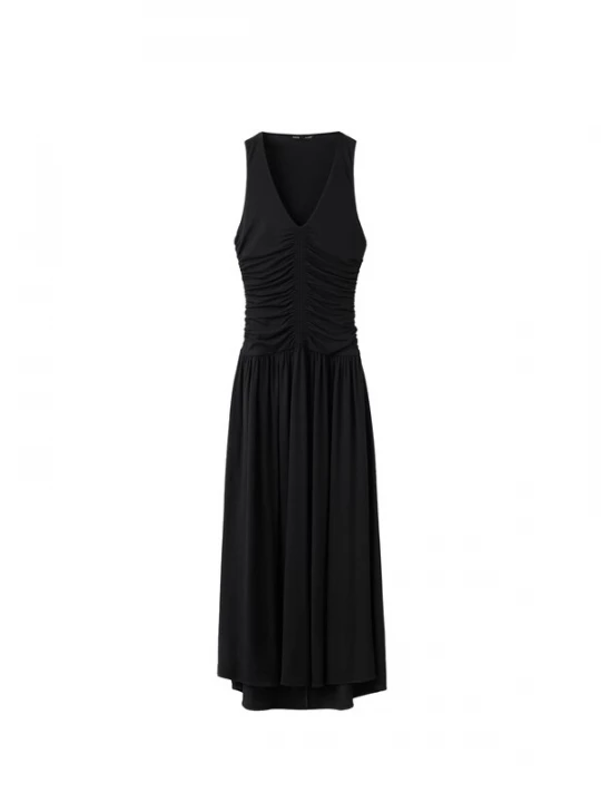 Foto van product MANGO Jurk 'ELBA' zwart