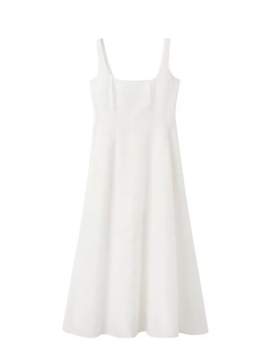 Foto van product MANGO Jurk 'Lena' wit