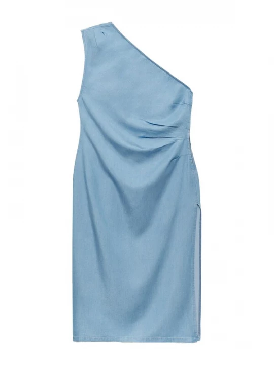 Foto van product MANGO Jurk 'MAYLA' lichtblauw