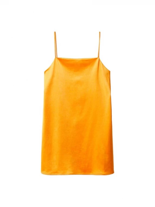 Foto van product MANGO Jurk 'Nori' safraan