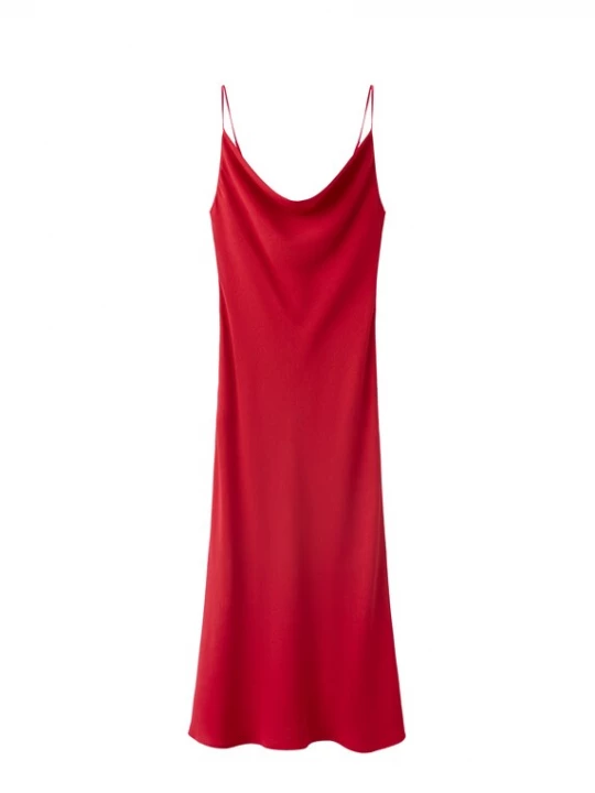 Foto van product MANGO Jurk 'ROUJE' rood