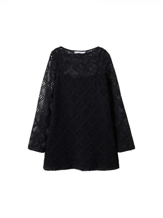 Foto van product MANGO Jurk 'Sandrita' zwart