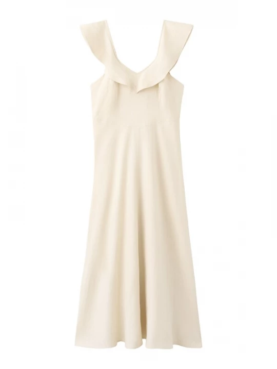 Foto van product MANGO Jurk 'VOLA' crème