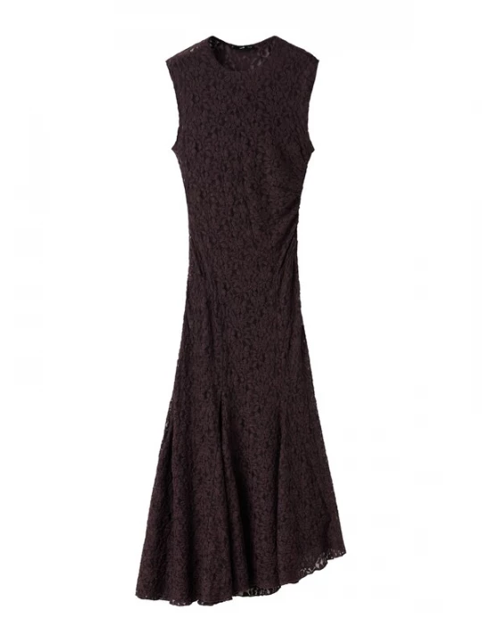 Foto van product MANGO Jurk 'XKELLY' donkerbruin