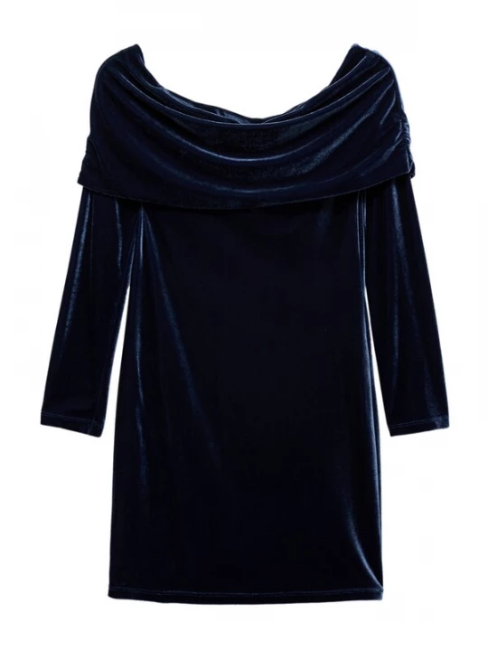 Foto van product MANGO Jurk 'XSOL' blauw