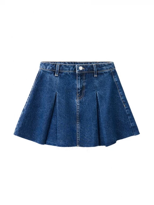 Foto van product MANGO KIDS Rok 'ALEXIA' donkerblauw