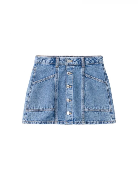 Foto van product MANGO KIDS Rok blauw denim