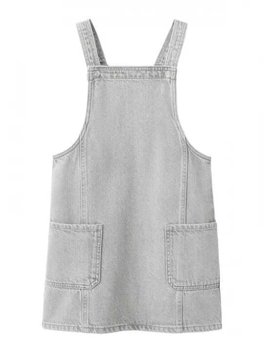 Foto van product MANGO KIDS Rok 'PICHI' grey denim