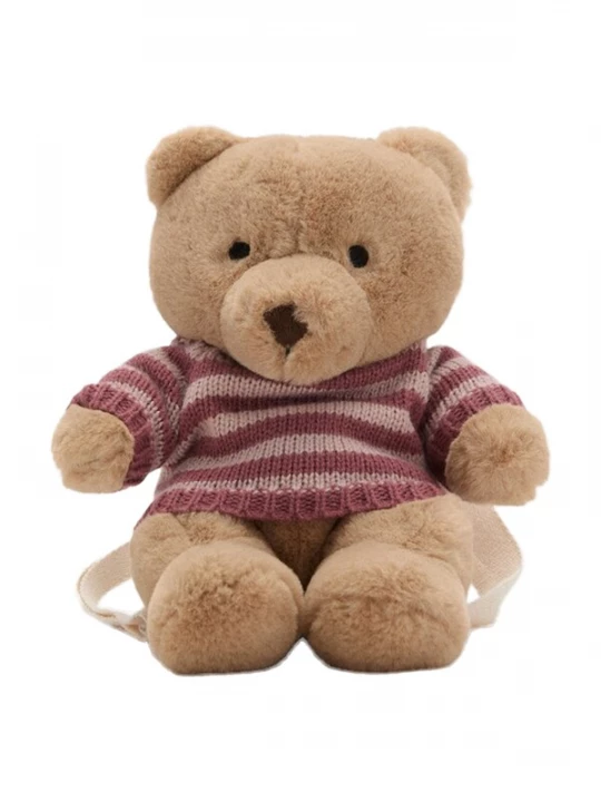 Foto van product MANGO KIDS Rugzak 'BEAR' donkerbeige / sering / bessen