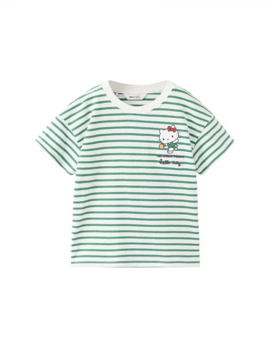 Foto van product MANGO KIDS Shirt antraciet / groen / rood / wit