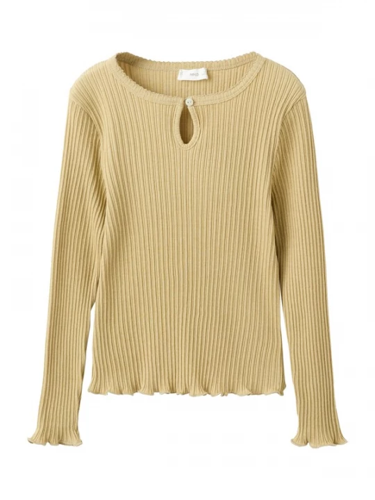 Foto van product MANGO KIDS Shirt camel