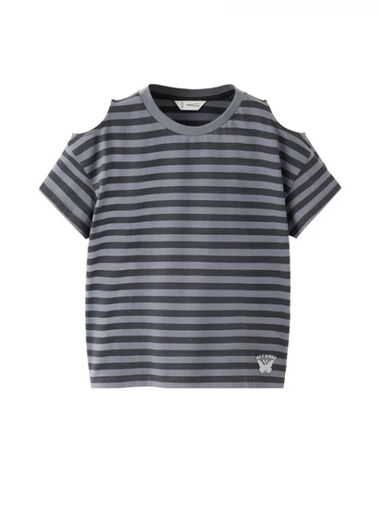 Foto van product MANGO KIDS Shirt grafiet / stone grey