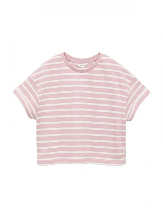 Foto van product MANGO KIDS Shirt 'RITA' rosa / wit