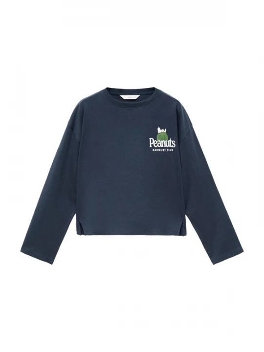 Foto van product MANGO KIDS Shirt 'SYFLOC' navy / groen / wit