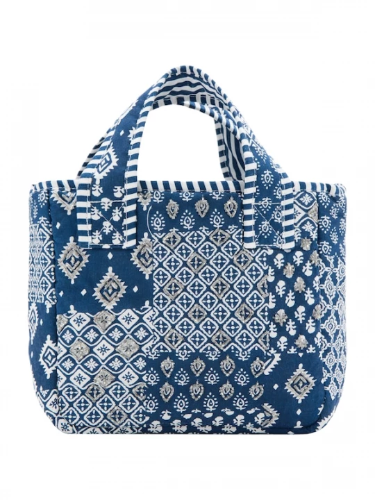 Foto van product MANGO KIDS Tas 'BANDANA' navy / wit