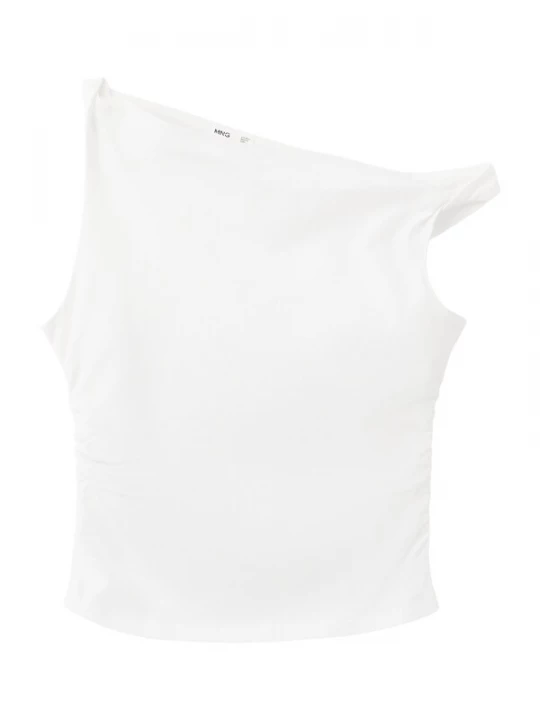Foto van product MANGO KIDS Top 'ROLL' offwhite