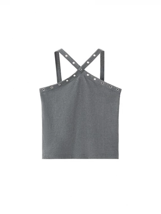 Foto van product MANGO KIDS Top 'TACHASET' donkergrijs