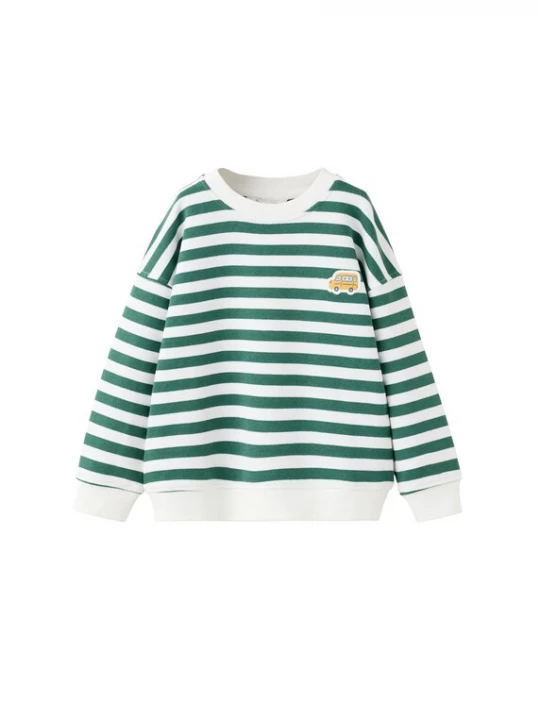 Foto van product MANGO KIDS Trui geel / donkergroen / wit