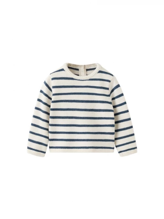 Foto van product MANGO KIDS Trui 'INDY' lichtbeige / enziaan