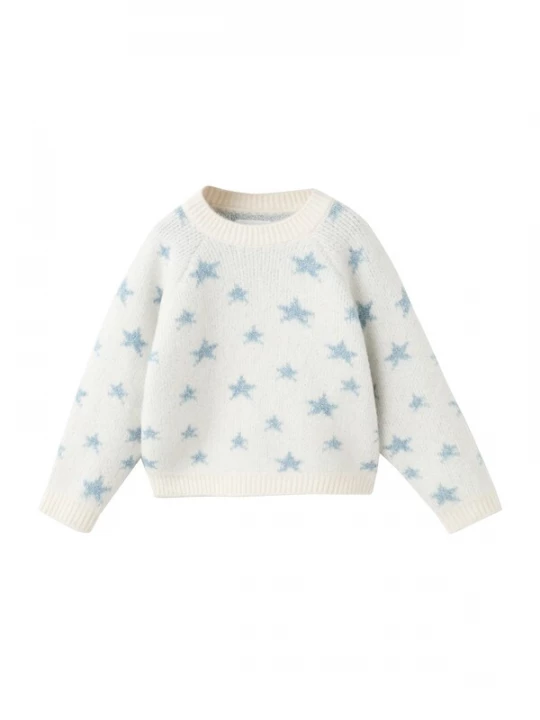 Foto van product MANGO KIDS Trui 'STARRY' champagne / opaal