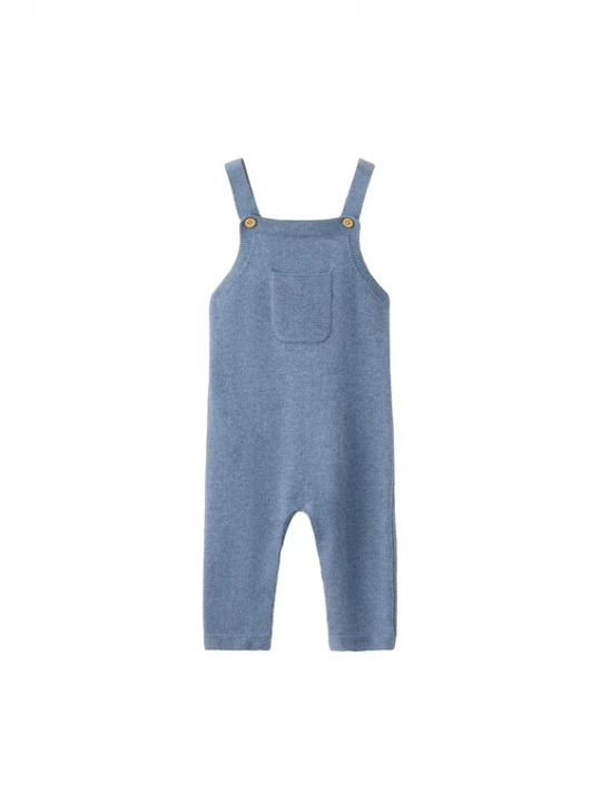 Foto van product MANGO KIDS Tuinbroek 'DUNGAREES BREST3' duifblauw