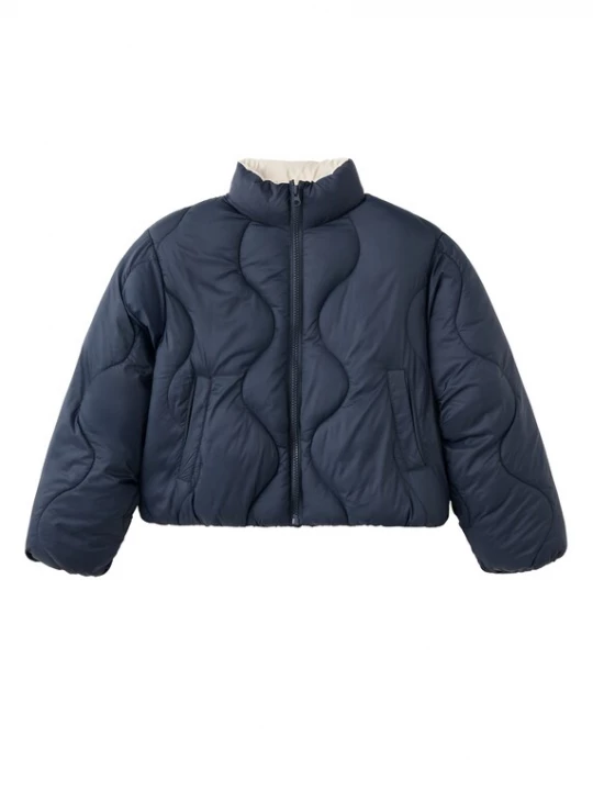 Foto van product MANGO KIDS Tussenjas 'ROMA' saffier