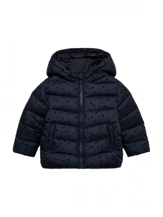 Foto van product MANGO KIDS Winterjas 'Carry' navy / zwart
