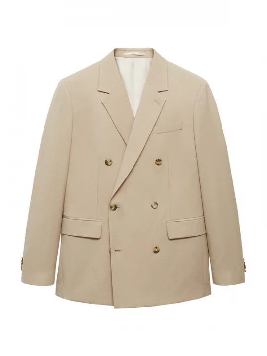 Foto van product MANGO MAN Colbert 'Americana Boston' ecru