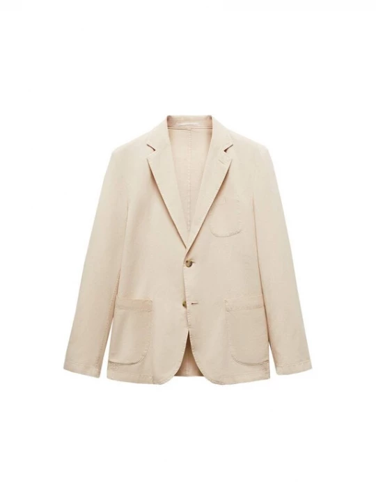 Foto van product MANGO MAN Colbert 'Delave' lichtbeige