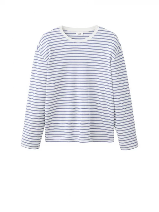 Foto van product MANGO MAN Shirt 'Puller' blauw / wit