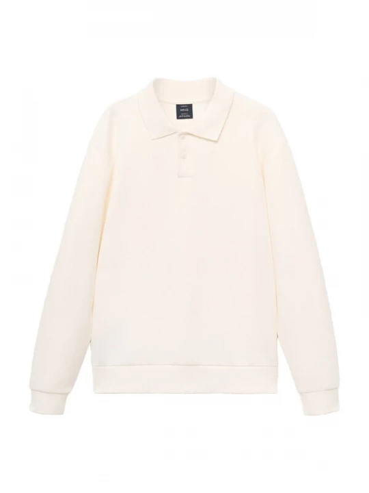 Foto van product MANGO MAN Sweatshirt 'Bola' lichtbeige
