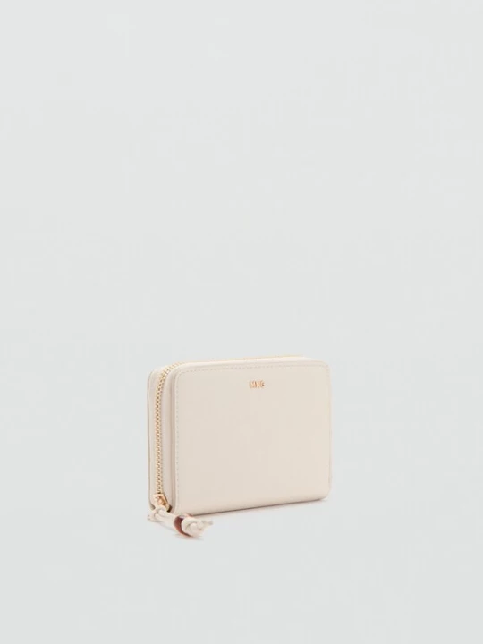 Foto van product MANGO Portemonnee 'Casilda' beige