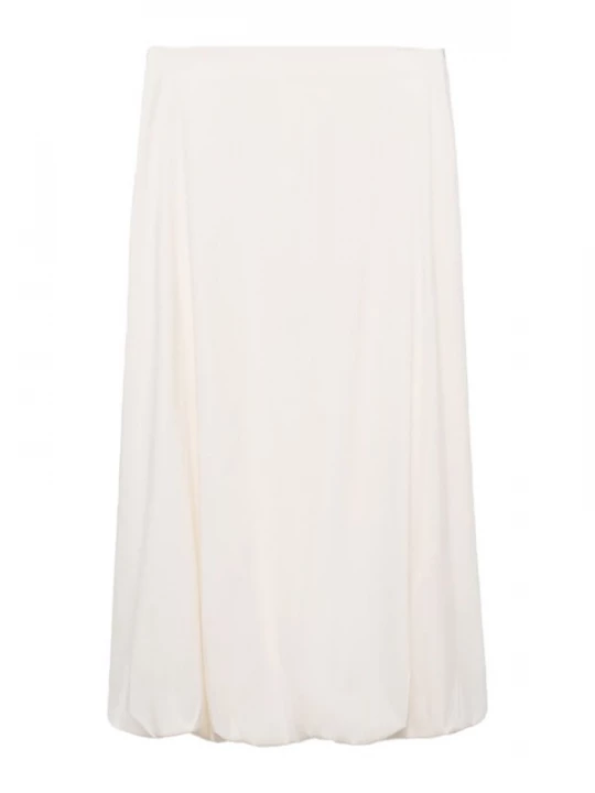 Foto van product MANGO Rok 'GLOBE' lichtbeige