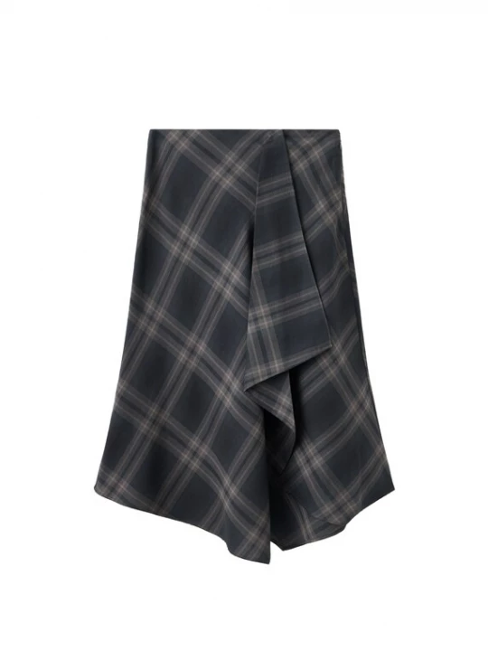 Foto van product MANGO Rok grijs / donkergrijs