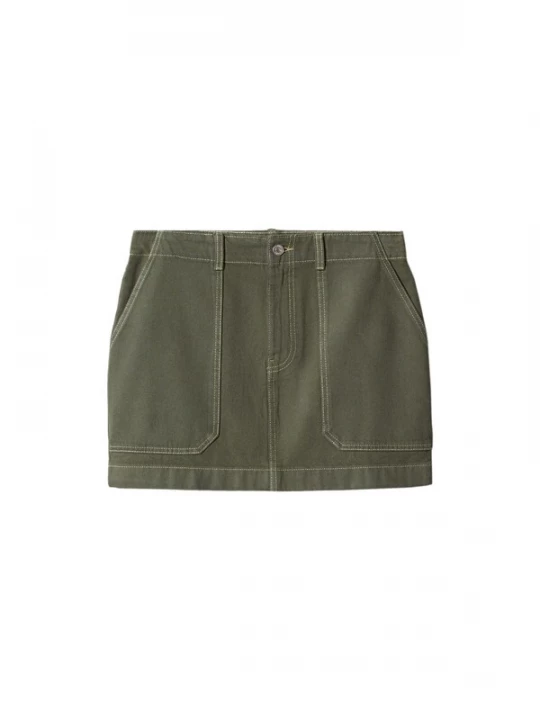 Foto van product MANGO Rok 'Janina' kaki