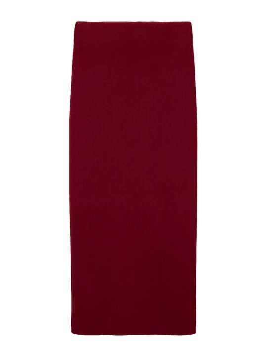 Foto van product MANGO Rok 'Seseta' donkerrood