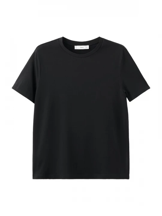 Foto van product MANGO Shirt 'CHALS' zwart