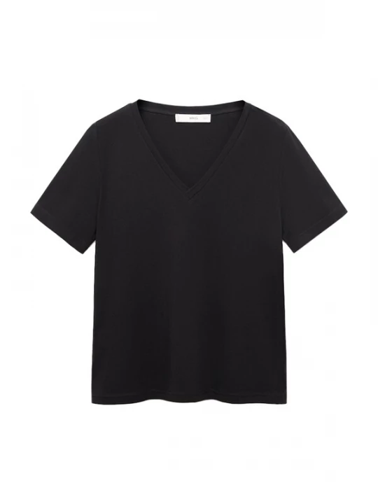 Foto van product MANGO Shirt 'CHALSPIC' zwart