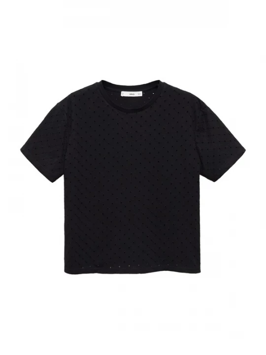 Foto van product MANGO Shirt 'JAZMIN' zwart
