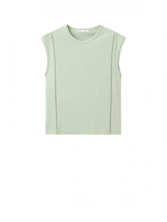 Foto van product MANGO Shirt 'MAREA' pastelgroen