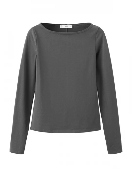 Foto van product MANGO Shirt 'MURMA' donkergrijs