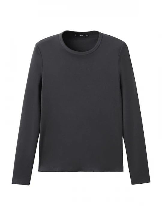 Foto van product MANGO Shirt 'NISA' antraciet