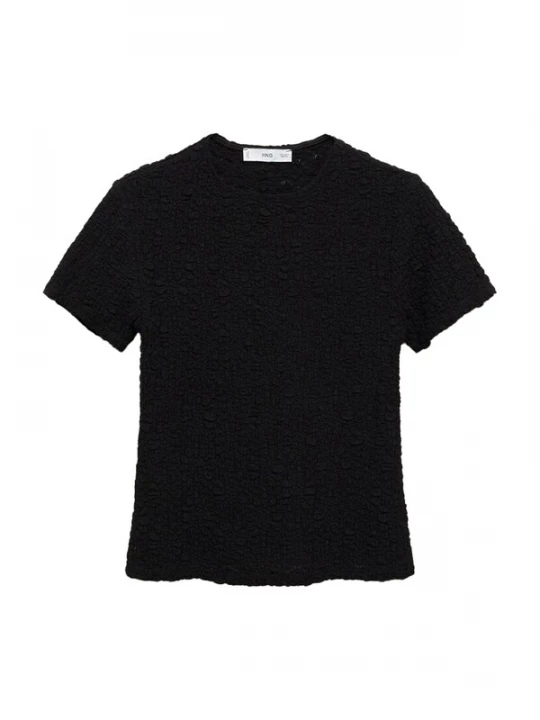 Foto van product MANGO Shirt 'NORA' zwart
