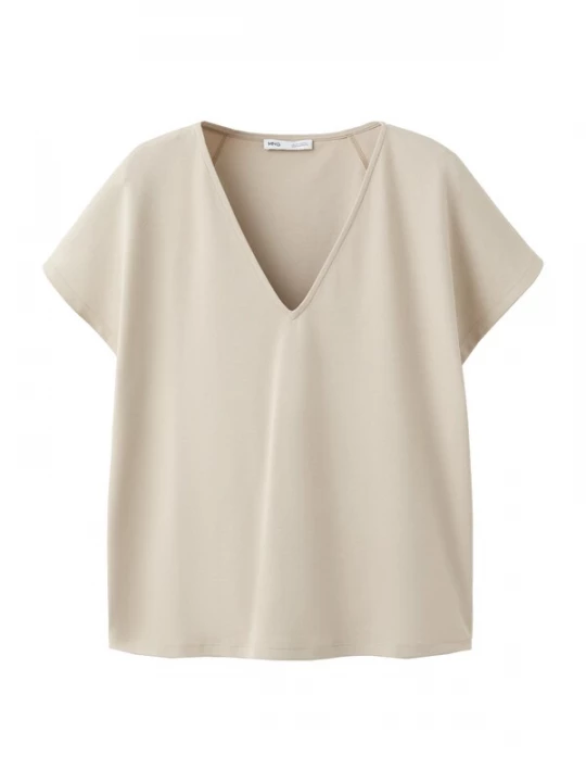 Foto van product MANGO Shirt 'SEVIPI' greige