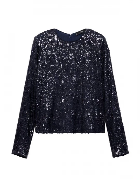 Foto van product MANGO Shirt 'XLENJUI' navy