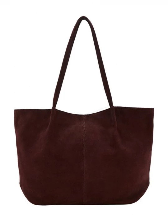 Foto van product MANGO Shopper 'BELLA' merlot