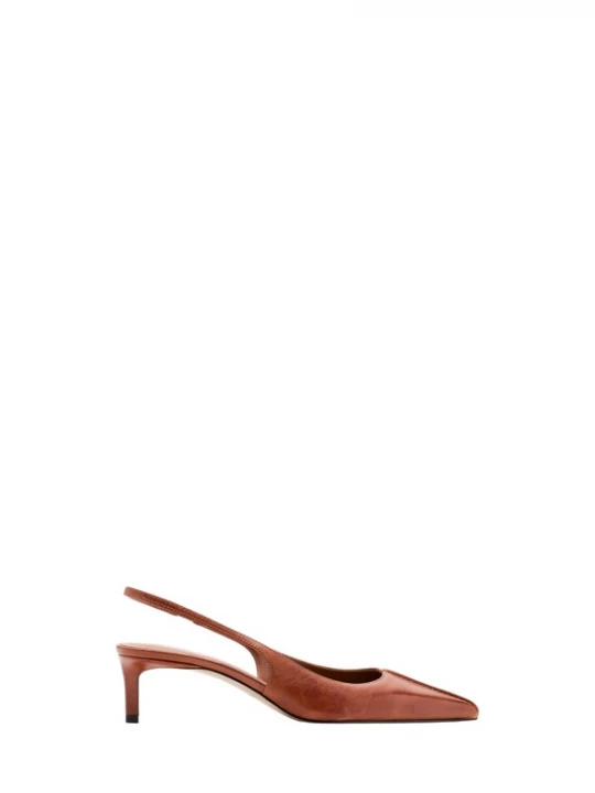 Foto van product MANGO Slingpumps 'AURA' bruin