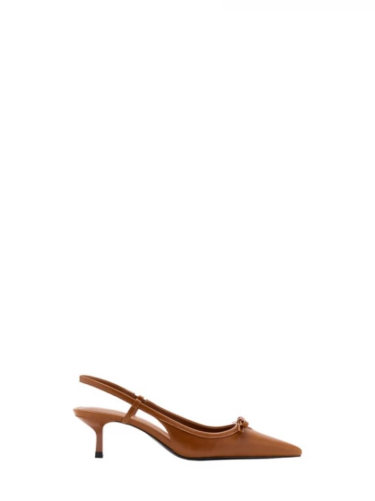 Foto van product MANGO Slingpumps 'SUSA' cognac