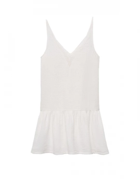 Foto van product MANGO TEEN Jurk 'ARENA' offwhite