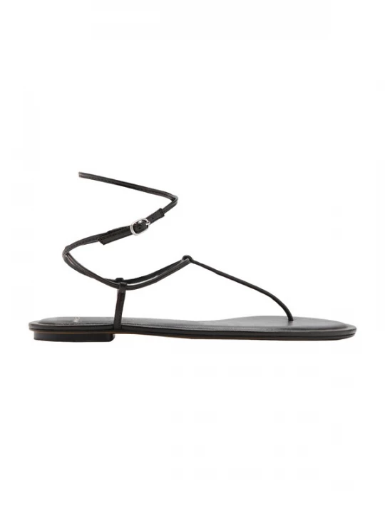 Foto van product MANGO Teenslipper 'MINAC' donkerbruin